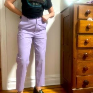 Very gently used professional pants lavender / light purple W26-27